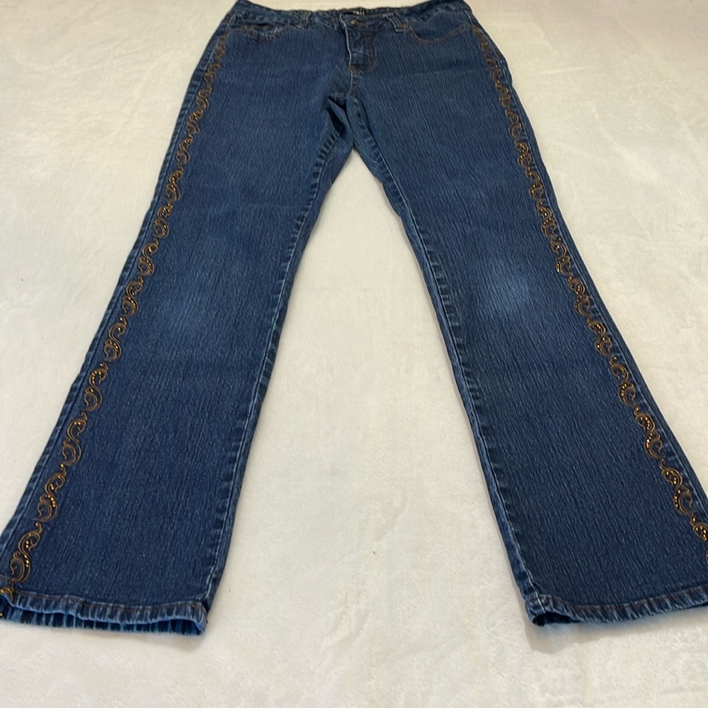 ROZ & ALI WOMENS JEANS SIZE 8